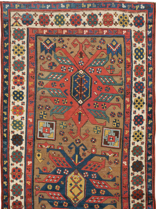 Antique Caucasian Kazak Rug, No.18514 - Galerie Shabab