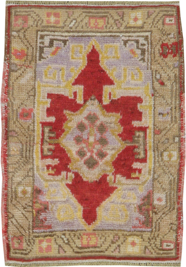 Antique Turkish Oushak Rug, No.18515 - Galerie Shabab