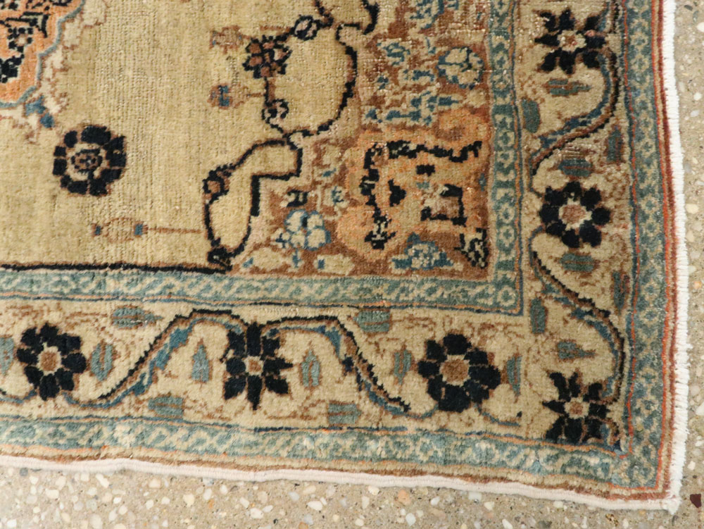 Antique Persian Tabriz Hagi Jalili Rug, No.18516 - Galerie Shabab