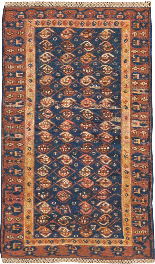 Antique Central Asian Soumak Rug, No.18521 - Galerie Shabab