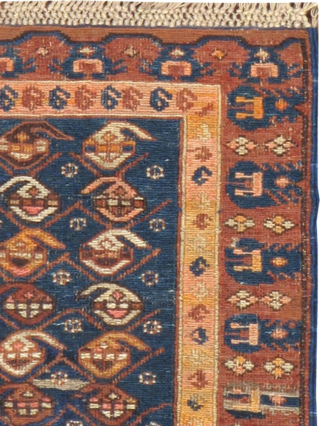 Antique Central Asian Soumak Rug, No.18521 - Galerie Shabab