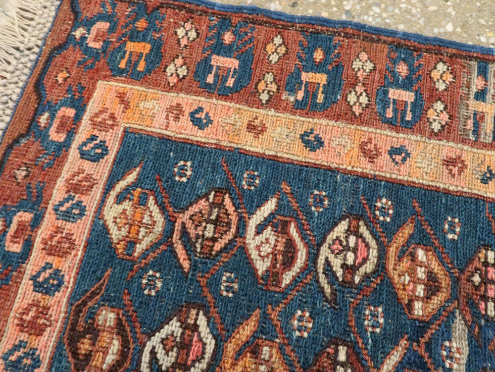 Antique Central Asian Soumak Rug, No.18521 - Galerie Shabab