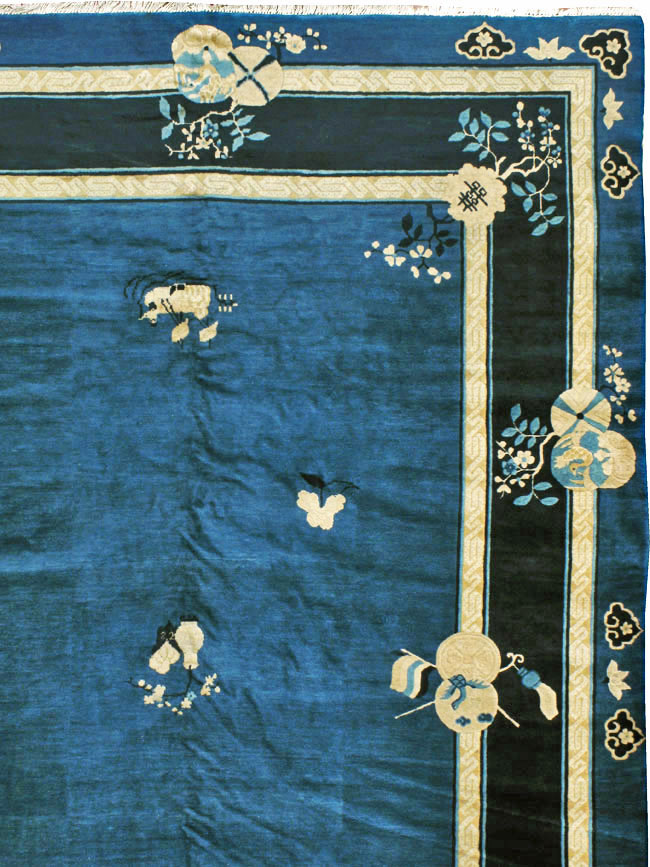Antique Chinese Peking Carpet, No.18522 - Galerie Shabab