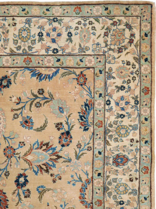 Vintage Persian Tabriz Rug, No.18528 - Galerie Shabab