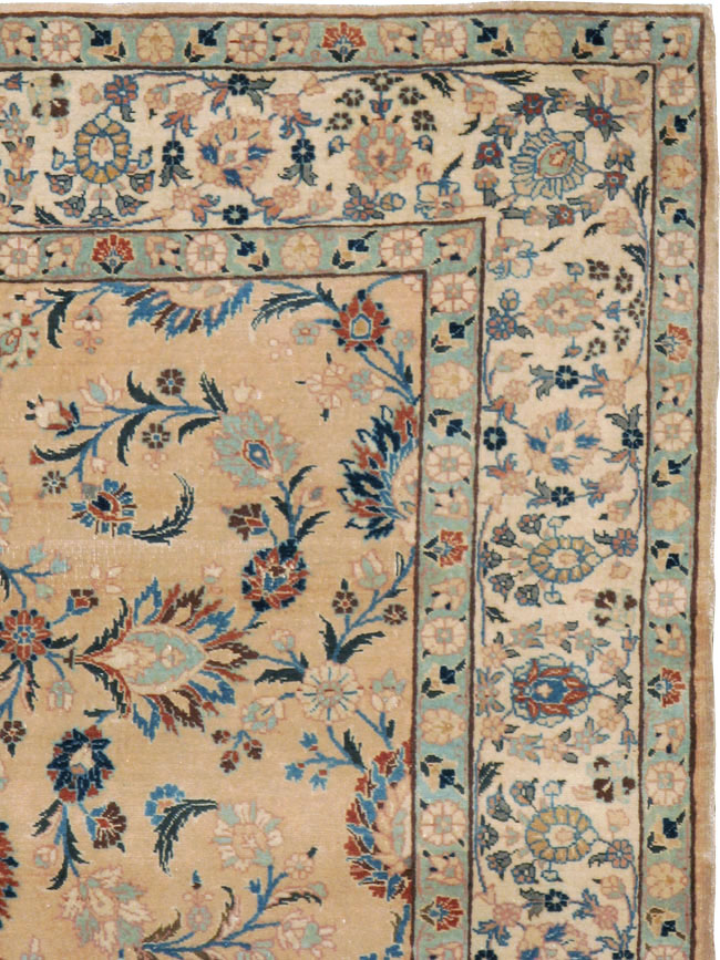 Vintage Persian Tabriz Rug, No.18528 - Galerie Shabab