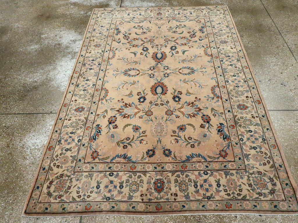 Vintage Persian Tabriz Rug, No.18528 - Galerie Shabab