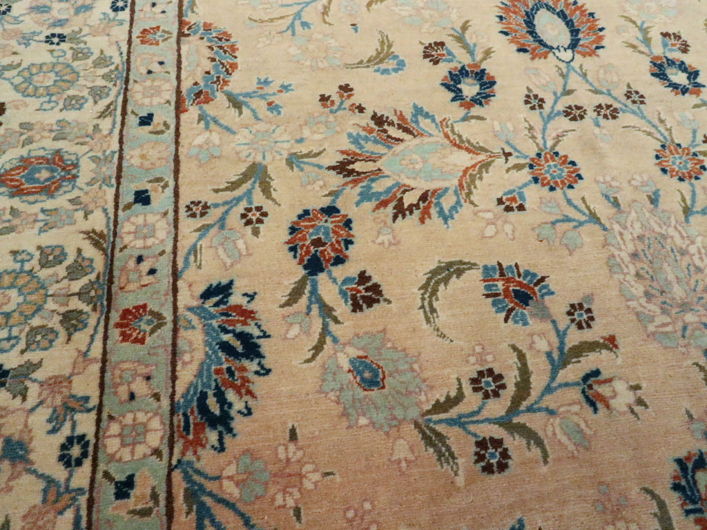 Vintage Persian Tabriz Rug, No.18528 - Galerie Shabab