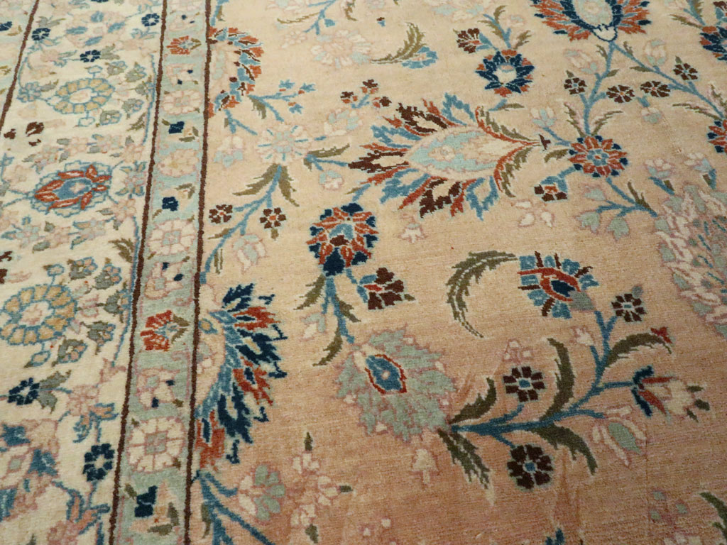 Vintage Persian Tabriz Rug, No.18528 - Galerie Shabab