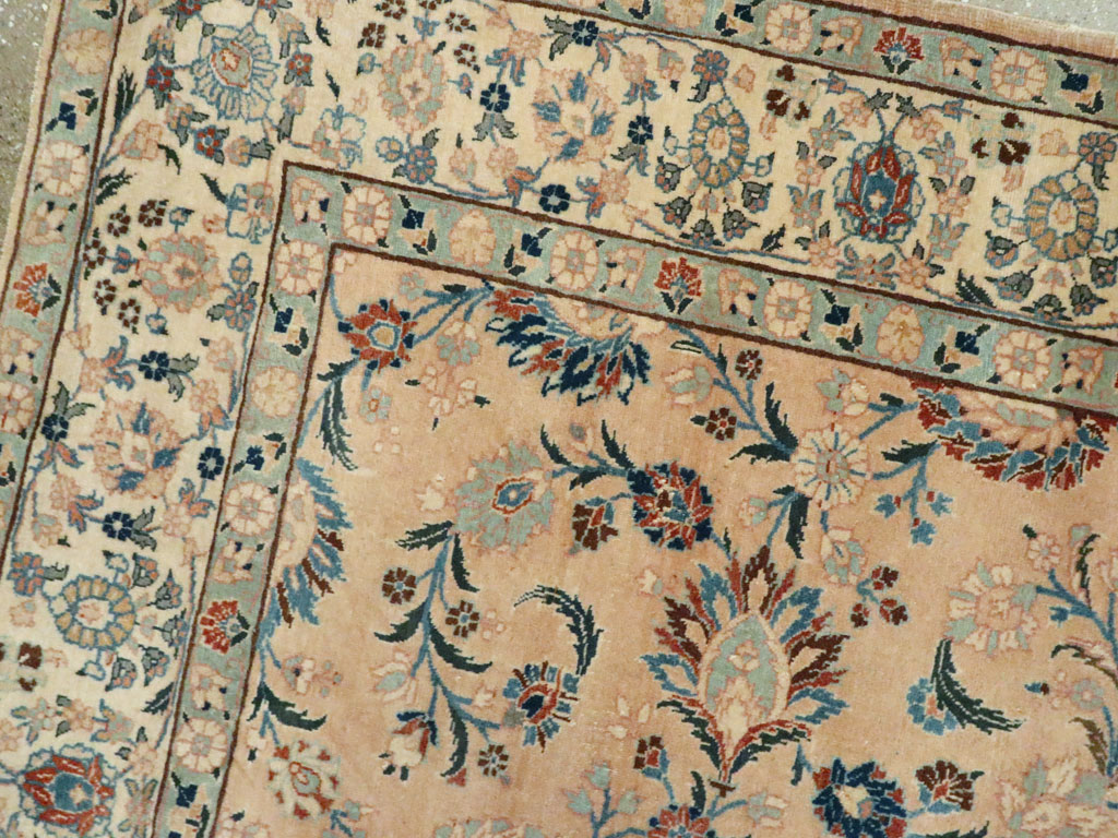 Vintage Persian Tabriz Rug, No.18528 - Galerie Shabab