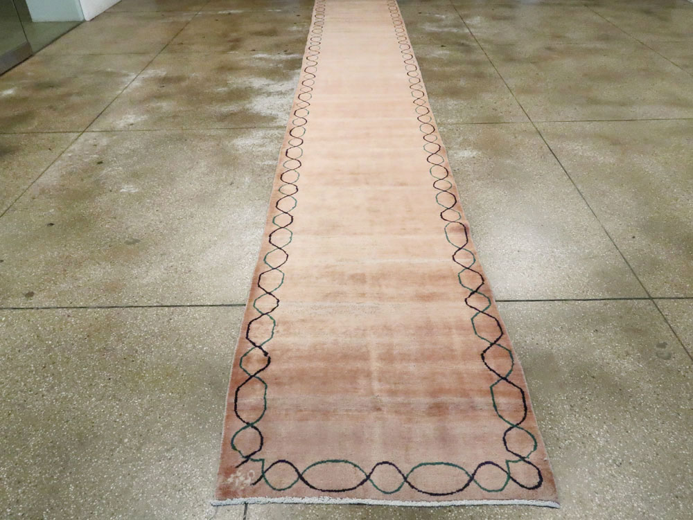 Vintage Persian Mashad Runner, No.18539 - Galerie Shabab