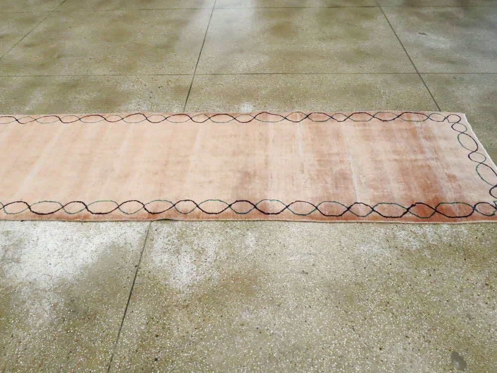 Vintage Persian Mashad Runner, No.18539 - Galerie Shabab