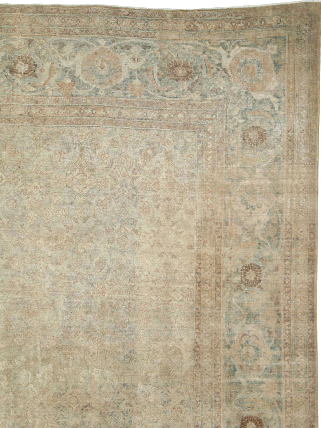 Antique Persian Tabriz Carpet, No.18553 - Galerie Shabab