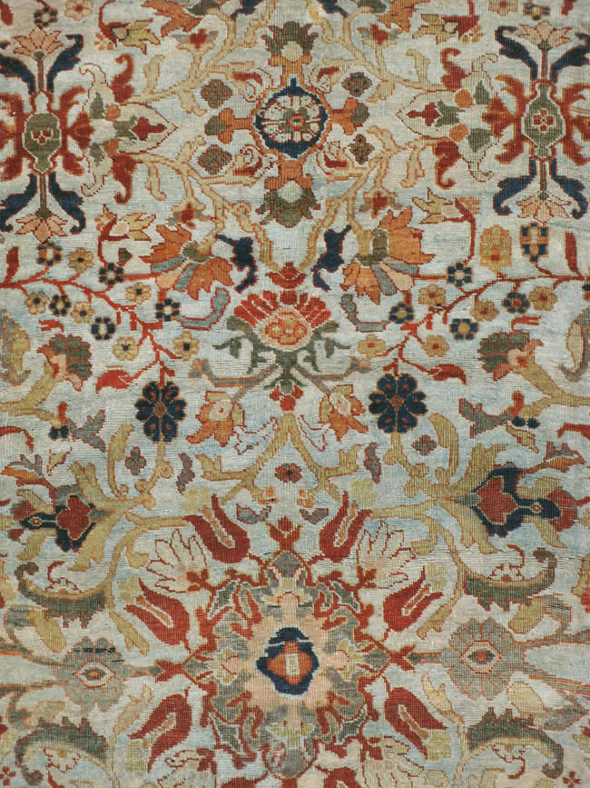 Antique Mahal Carpet, No.18555 - Galerie Shabab