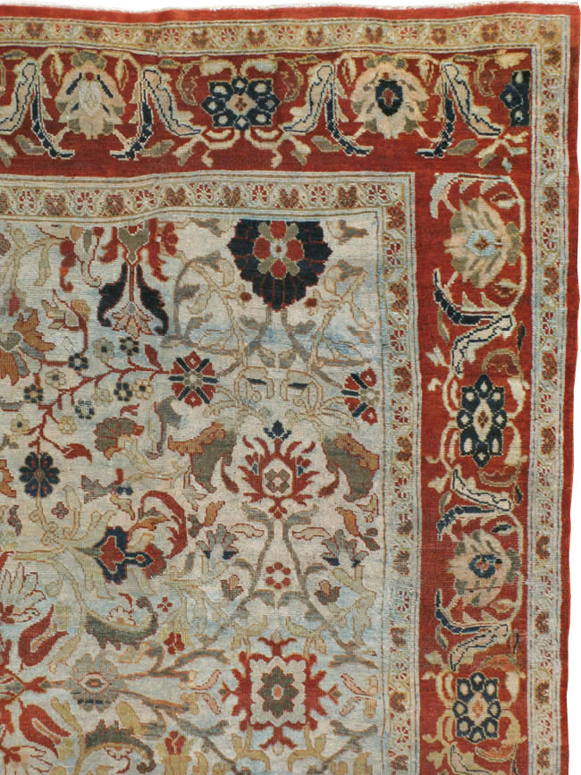 Antique Mahal Carpet, No.18555 - Galerie Shabab