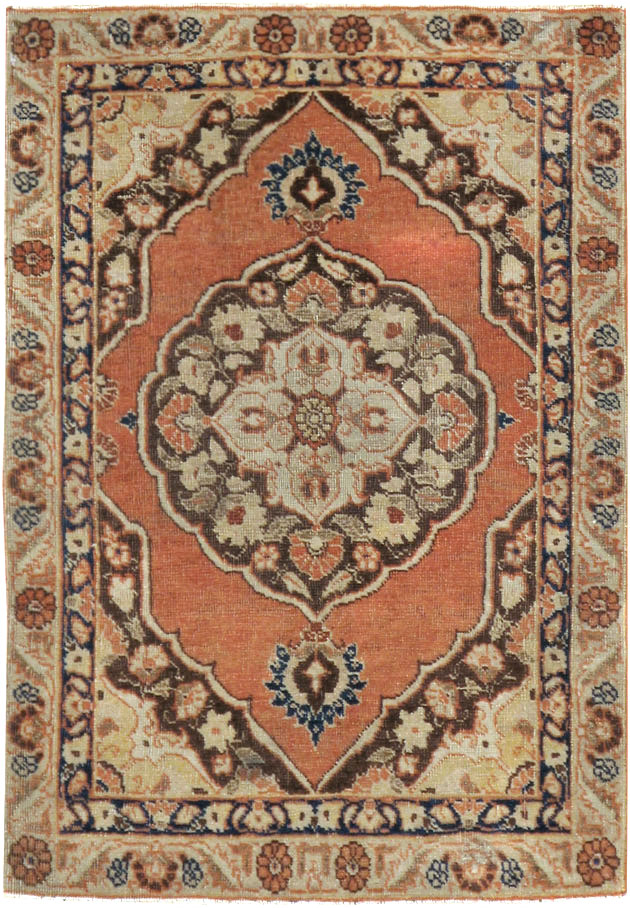 Antique Persian Tabriz Rug, No.18558 - Galerie Shabab