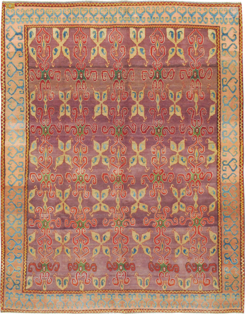 Vintage Indian Lahore Carpet, No.18562 - Galerie Shabab