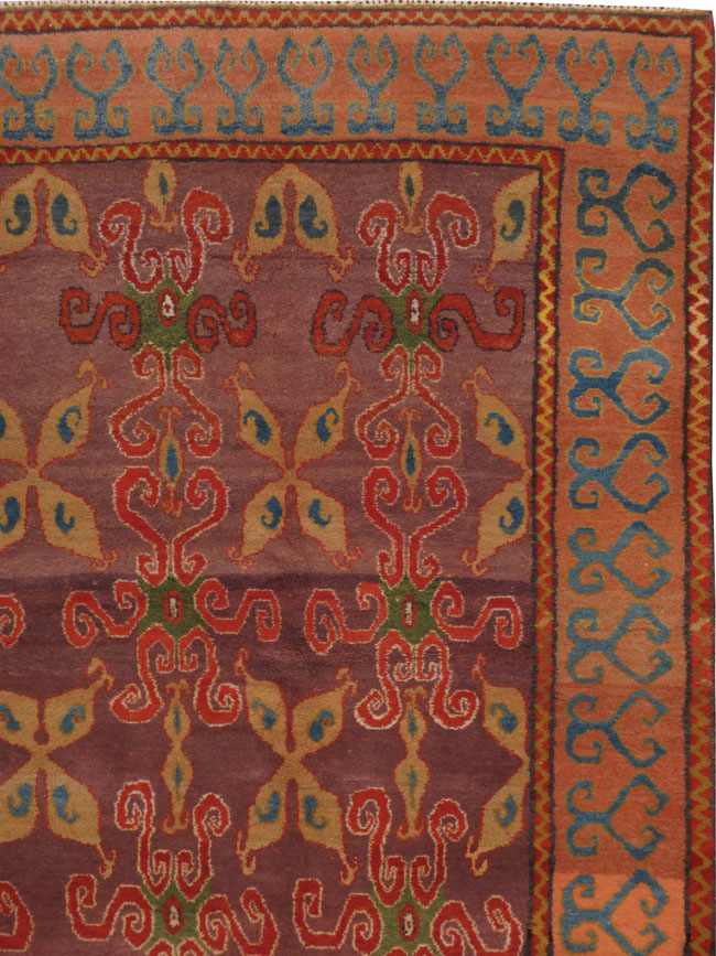 Vintage Indian Lahore Carpet, No.18562 - Galerie Shabab