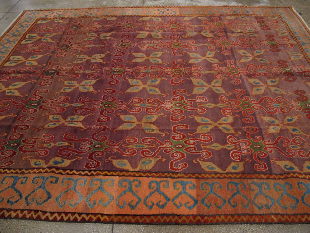 Vintage Indian Lahore Carpet, No.18562 - Galerie Shabab
