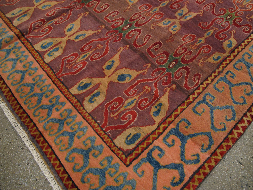 Vintage Indian Lahore Carpet, No.18562 - Galerie Shabab
