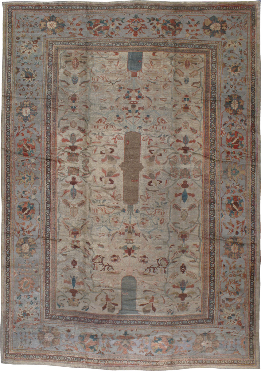 Antique Sultanabad Carpet, No.18566 - Galerie Shabab