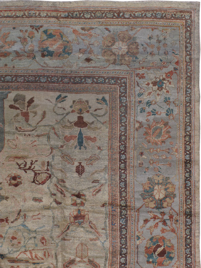 Antique Sultanabad Carpet, No.18566 - Galerie Shabab