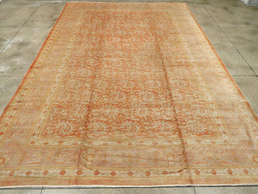 Antique Turkish Oushak Carpet, No.18569 - Galerie Shabab