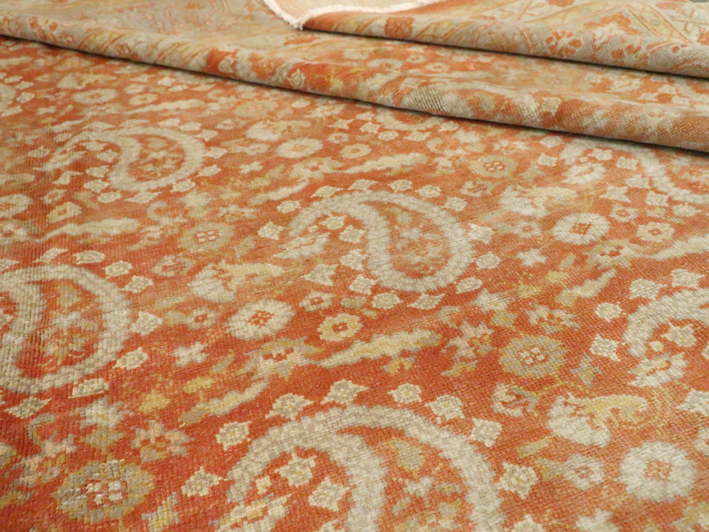 Antique Turkish Oushak Carpet, No.18569 - Galerie Shabab