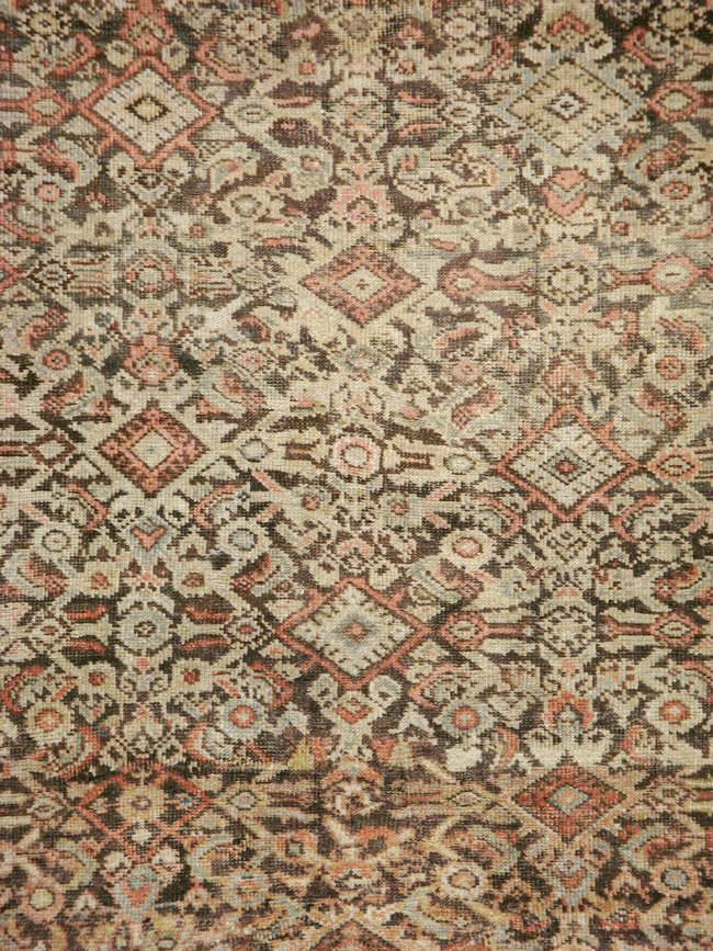 Antique Persian Mahal Carpet, No.18572 - Galerie Shabab
