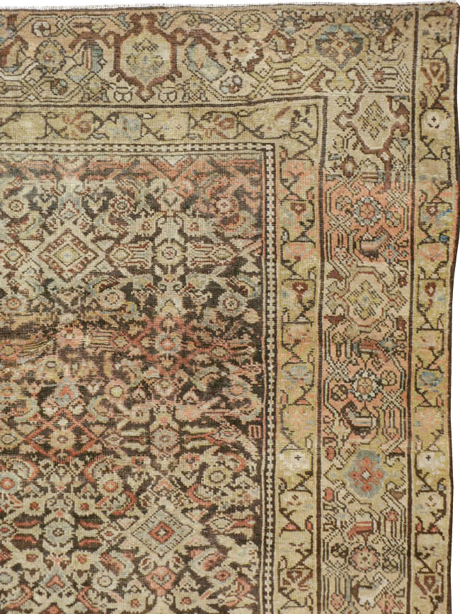 Antique Persian Mahal Carpet, No.18572 - Galerie Shabab