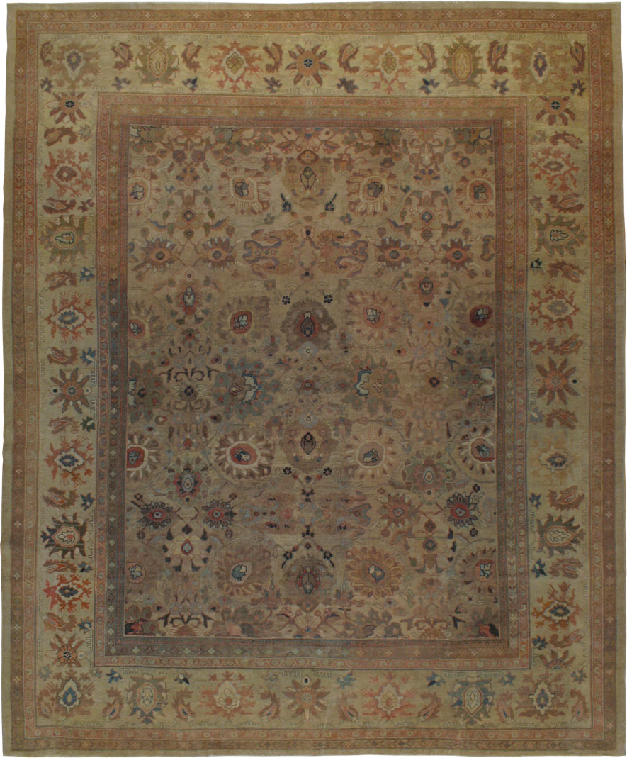 Antique Mahal Carpet, No.18578 - Galerie Shabab