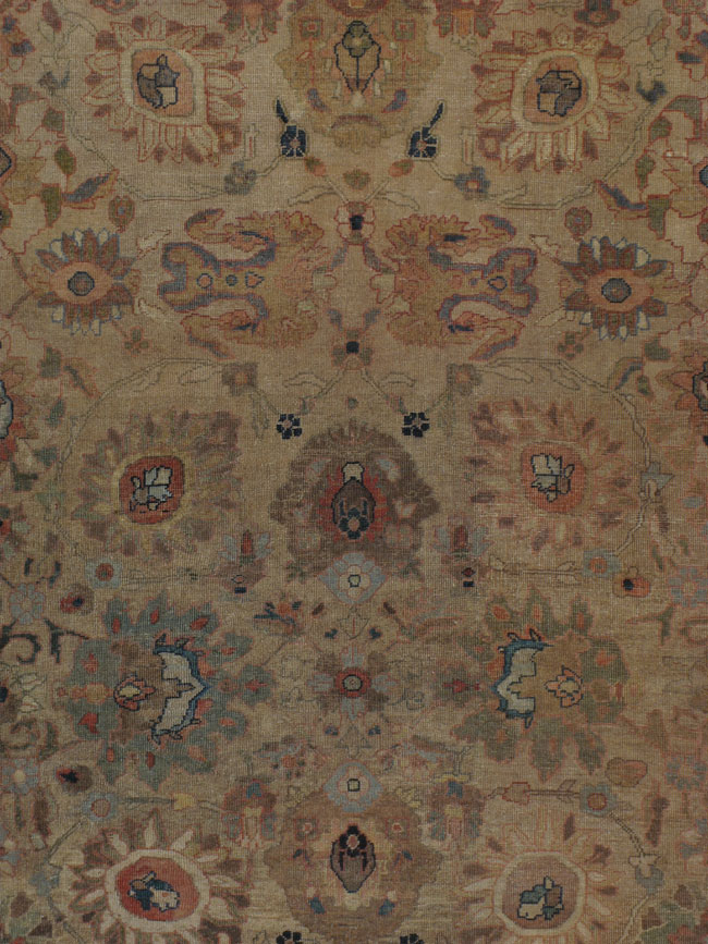 Antique Mahal Carpet, No.18578 - Galerie Shabab