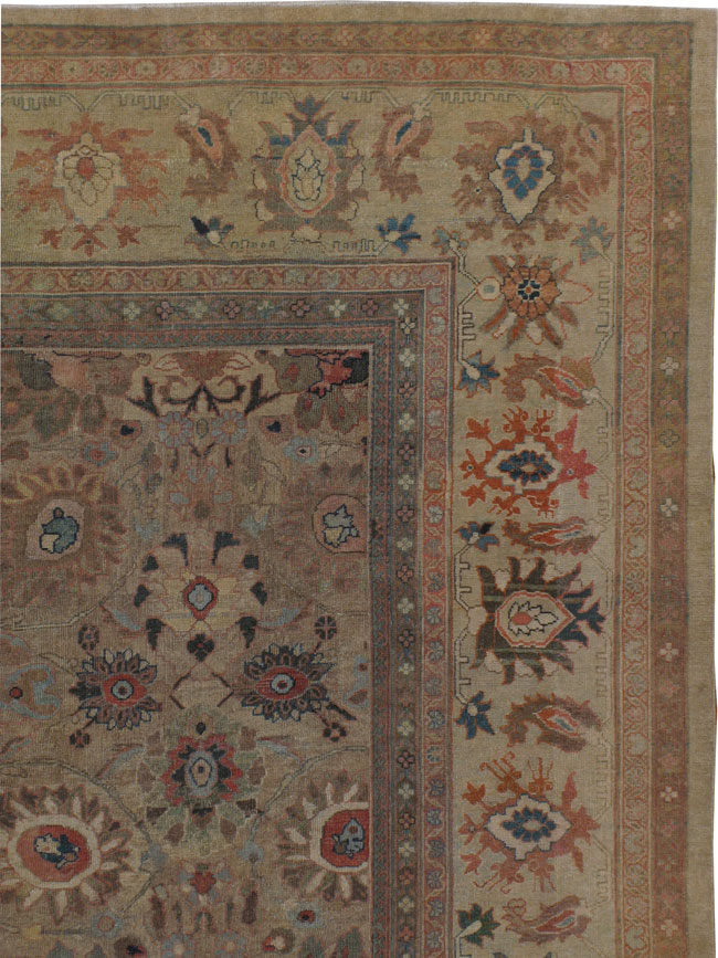 Antique Mahal Carpet, No.18578 - Galerie Shabab