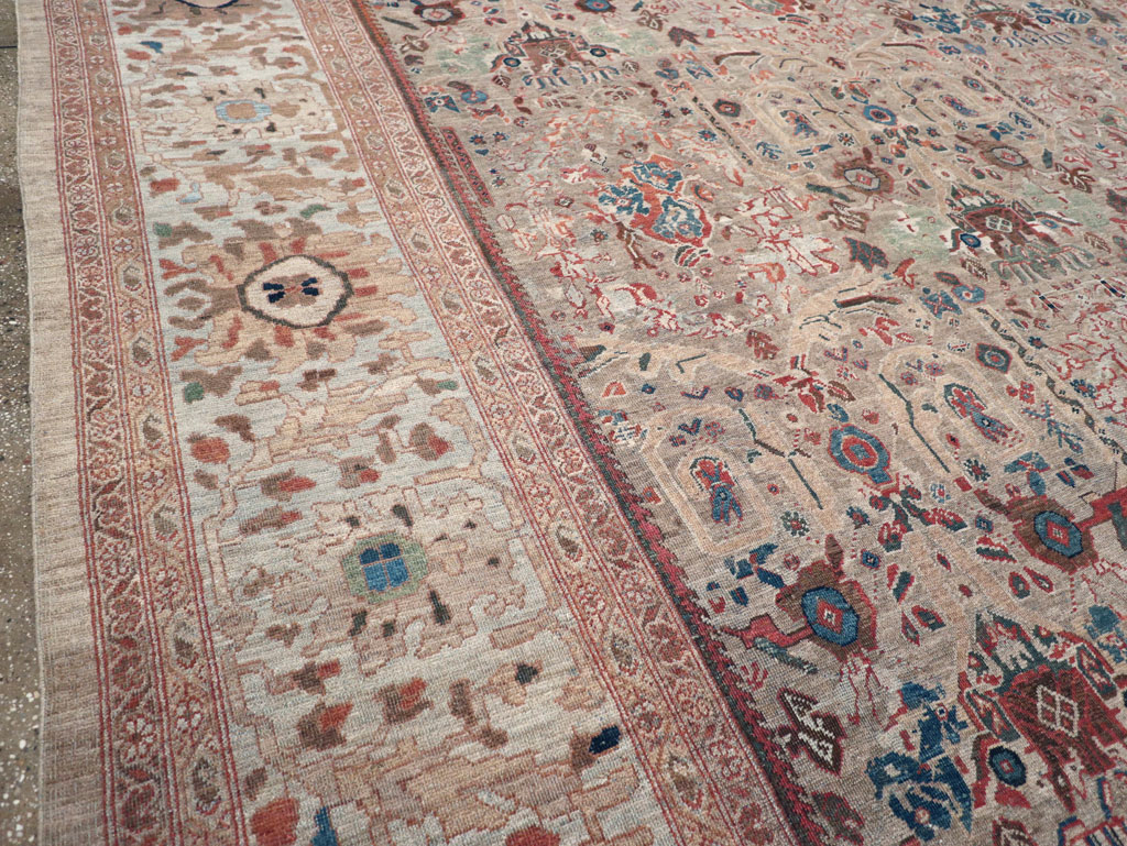 Antique Persian Mahal Carpet, No.18579 - Galerie Shabab