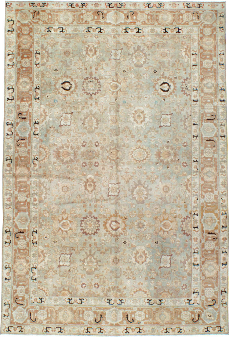 Antique Persian Tabriz Carpet, No.18585 - Galerie Shabab
