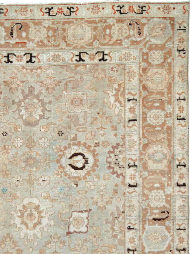 Antique Persian Tabriz Carpet, No.18585 - Galerie Shabab