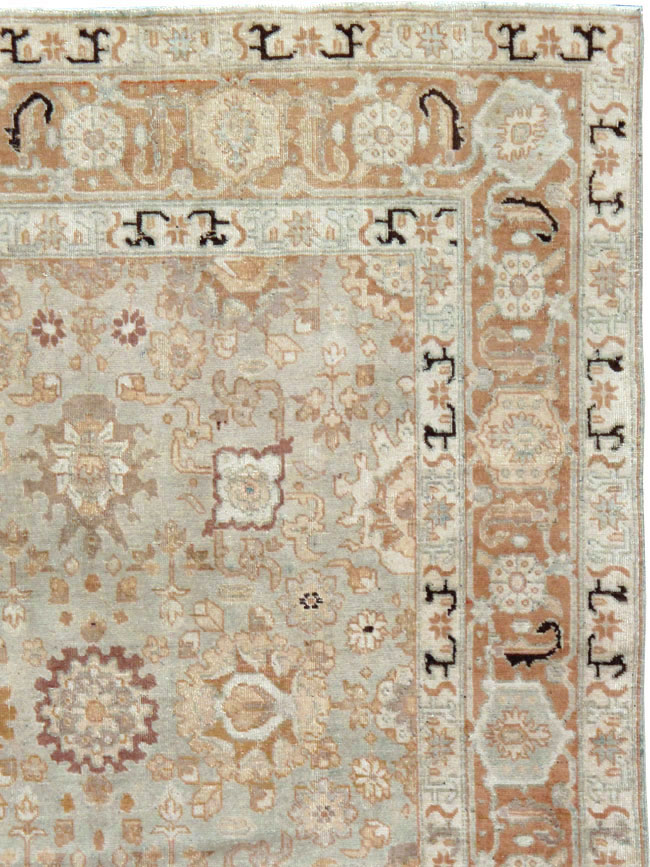 Antique Persian Tabriz Carpet, No.18585 - Galerie Shabab