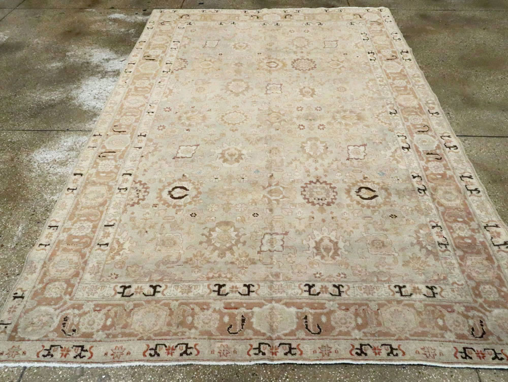 Antique Persian Tabriz Carpet, No.18585 - Galerie Shabab