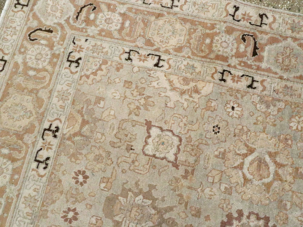Antique Persian Tabriz Carpet, No.18585 - Galerie Shabab