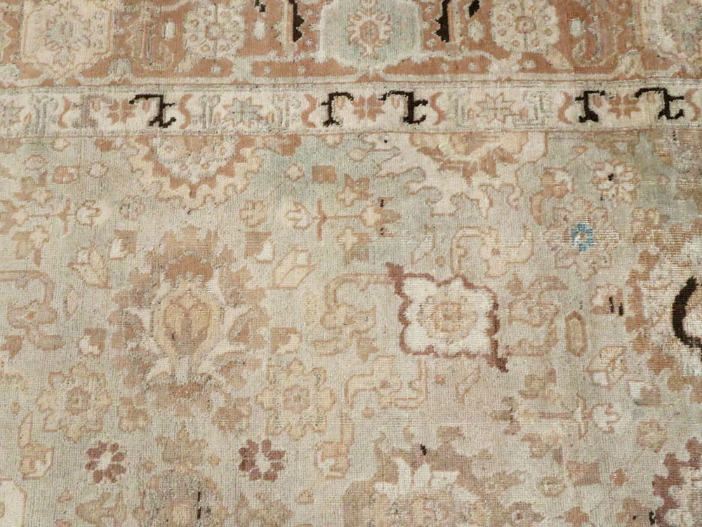 Antique Persian Tabriz Carpet, No.18585 - Galerie Shabab