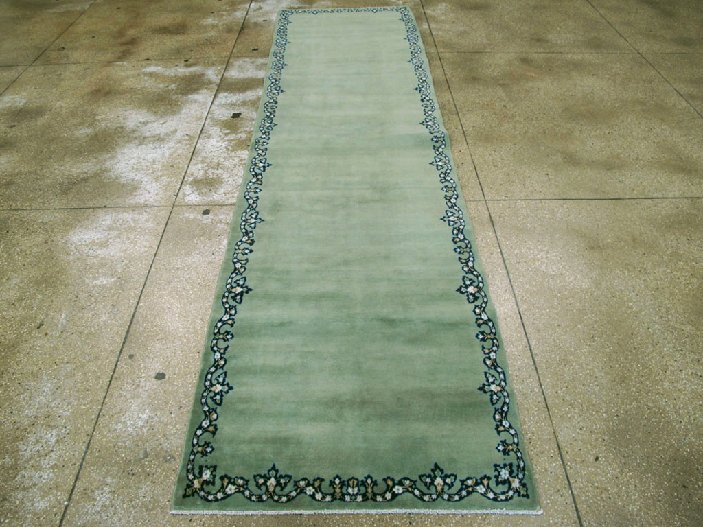 Vintage Persian Kashan Runner, No.18586 - Galerie Shabab