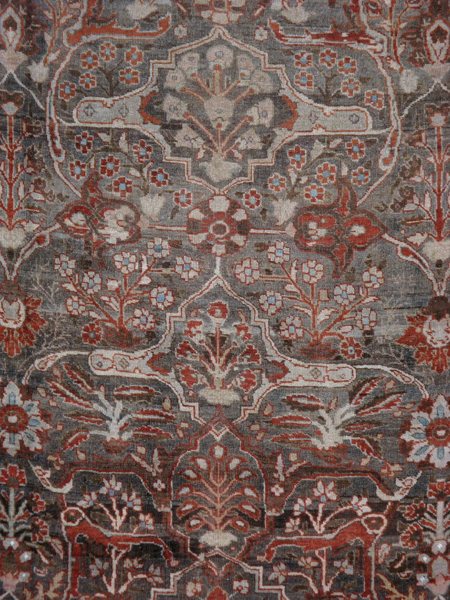 Antique Tabriz Carpet, No.18591 - Galerie Shabab
