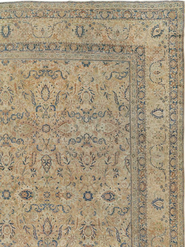 Antique Persian Lavar Kerman Oversize Carpet, No.18592 - Galerie Shabab