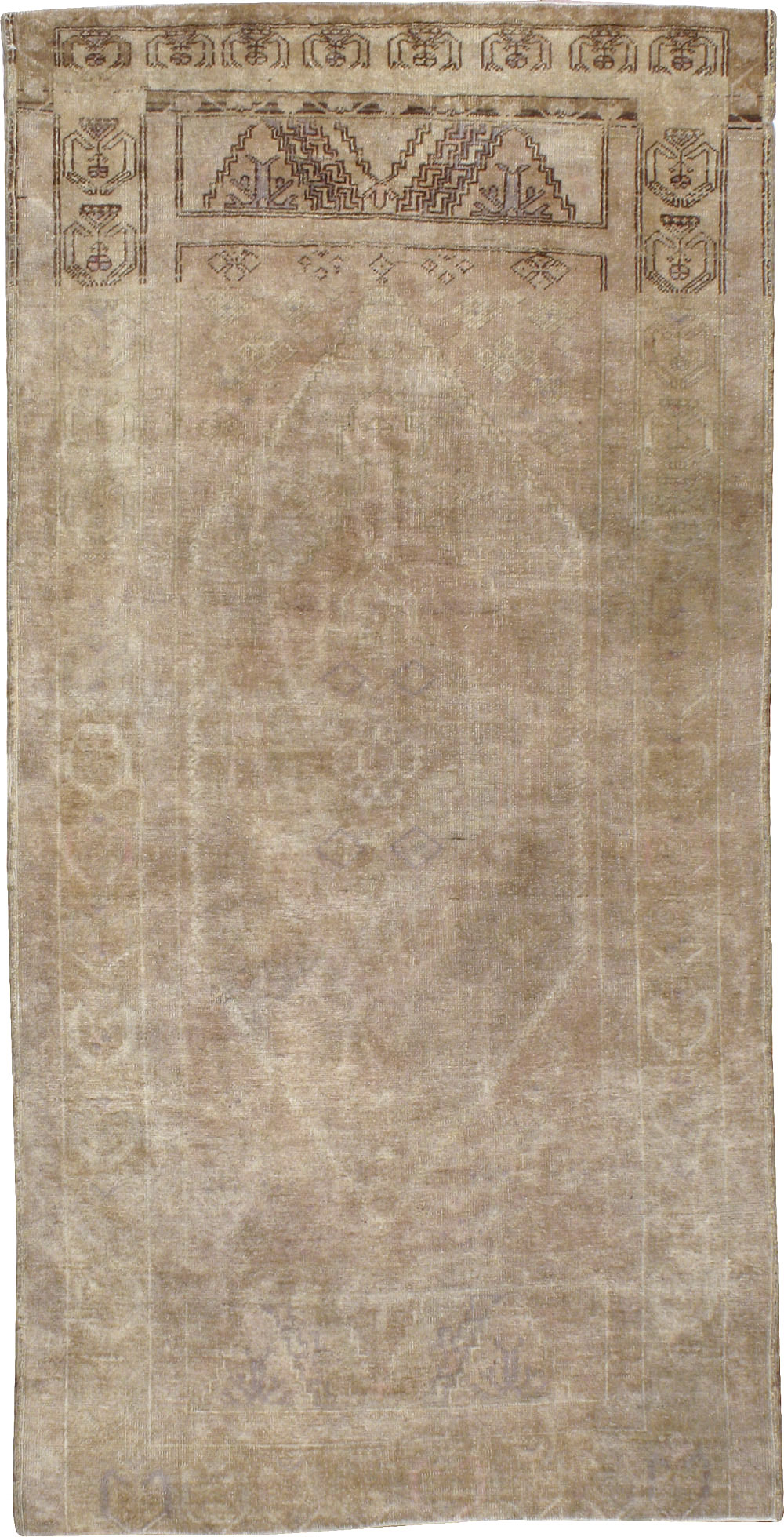 Vintage Turkish Oushak Rug, No.18602 - Galerie Shabab