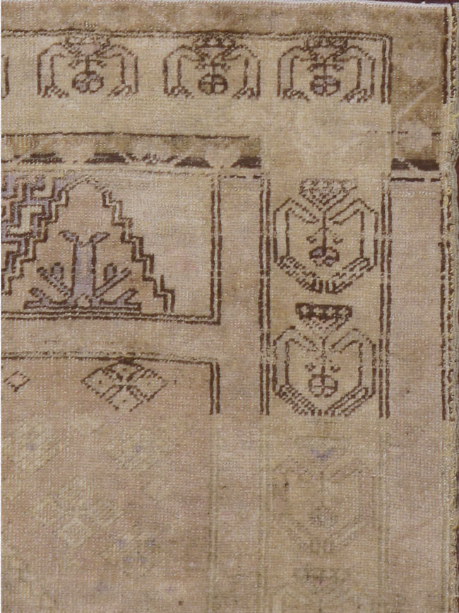 Vintage Turkish Oushak Rug, No.18602 - Galerie Shabab