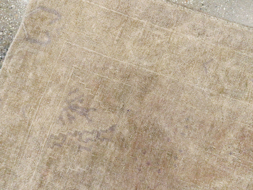 Vintage Turkish Oushak Rug, No.18602 - Galerie Shabab