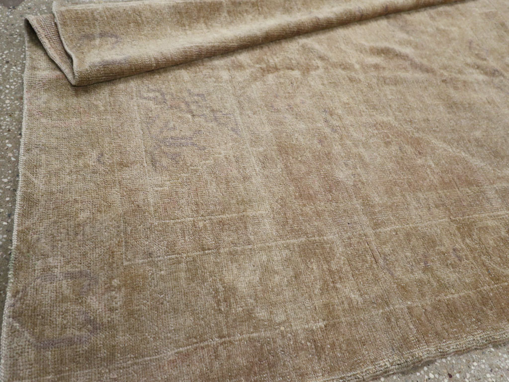 Vintage Turkish Oushak Rug, No.18602 - Galerie Shabab