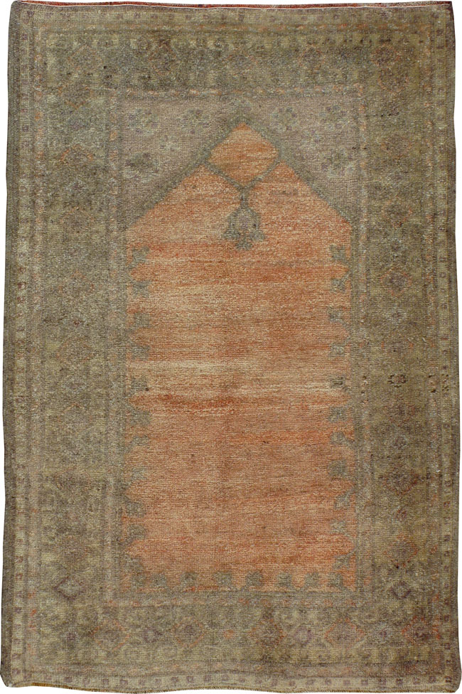 Antique Oushak Rug, No.18608 - Galerie Shabab