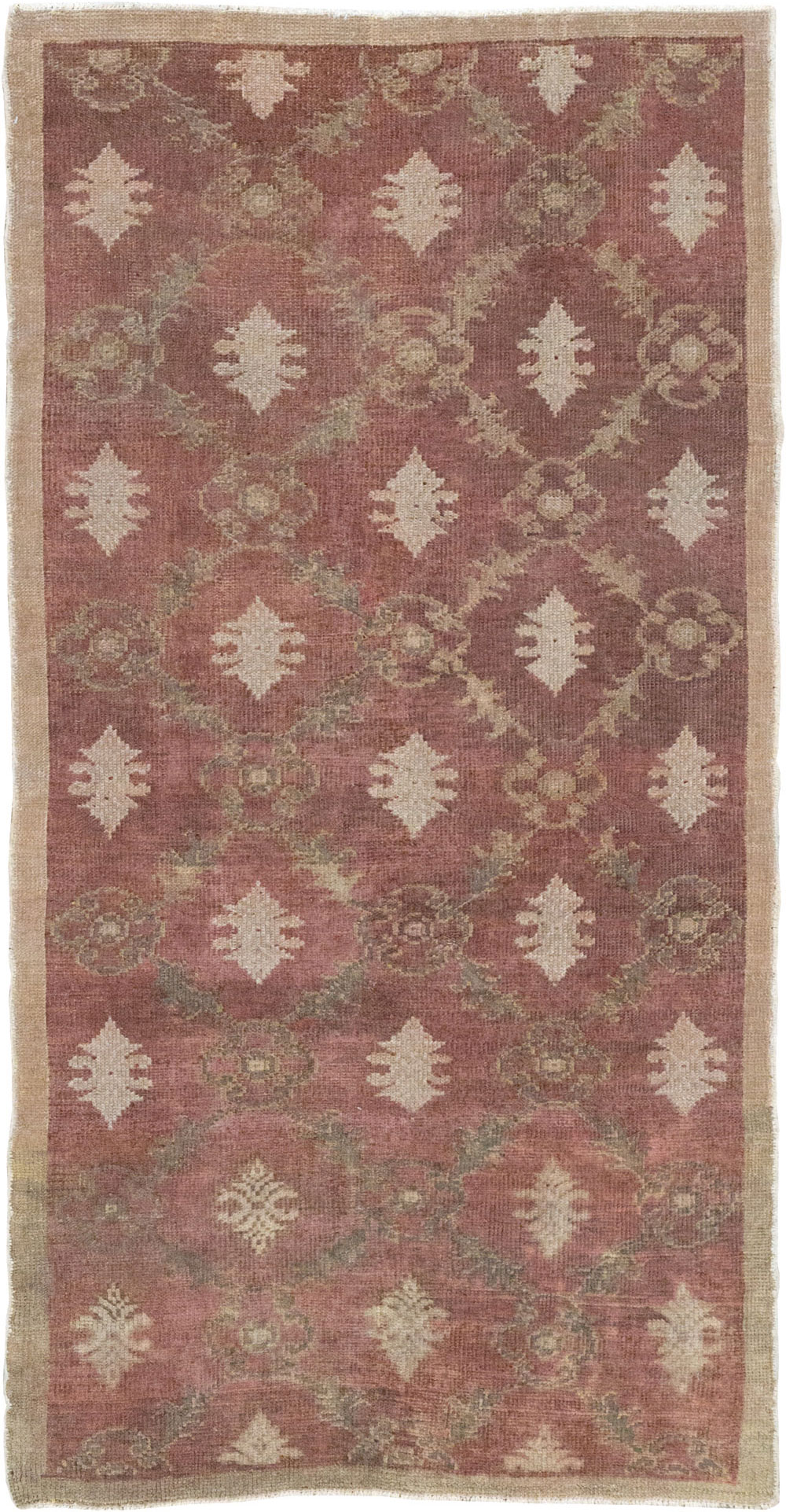 Vintage Turkish Anatolian Throw Rug, No.18618 - Galerie Shabab