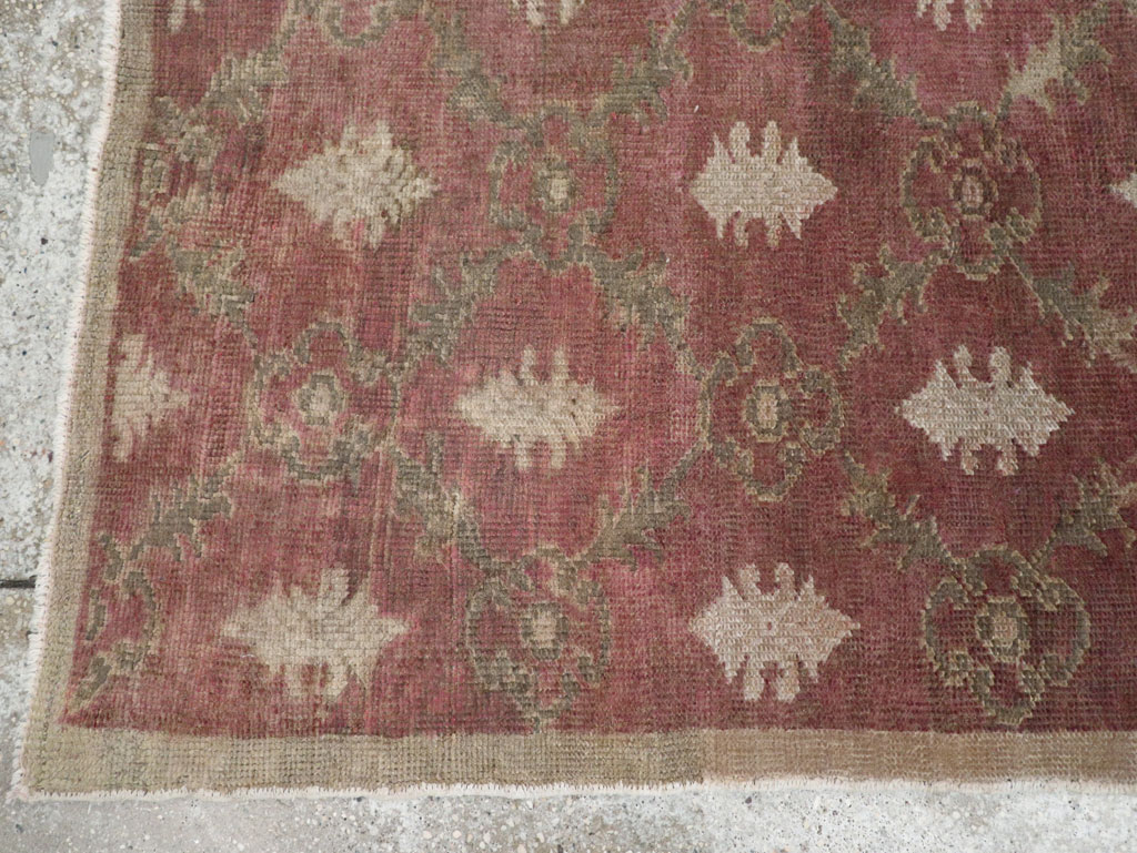 Vintage Turkish Anatolian Throw Rug, No.18618 - Galerie Shabab