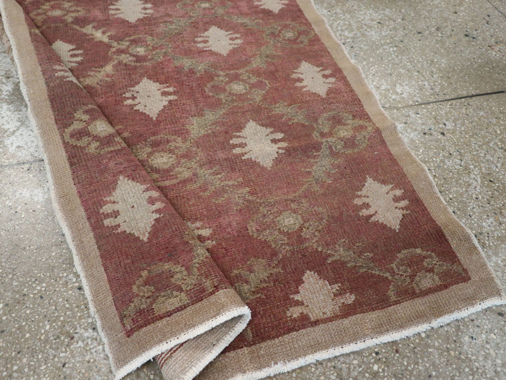 Vintage Turkish Anatolian Throw Rug, No.18618 - Galerie Shabab